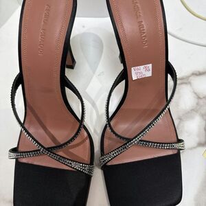 Amina muaddi Color Brown Size 38.5